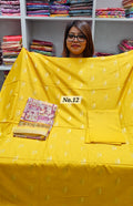 PURE HANDLOOM SILK 3PC DRESS MATERIAL (NO.12)