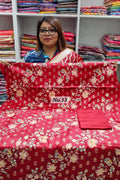PURE HANDLOOM SILK 3PC DRESS MATERIAL (NO.13)