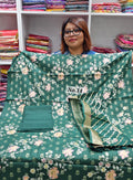 PURE HANDLOOM SILK 3PC DRESS MATERIAL (NO.14)
