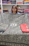DESIGNER JAM COTTON SILK DRESS MATERIAL (NO. 16)