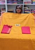 DESIGNER JAM COTTON SILK DRESS MATERIAL (NO. 6)