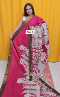 CHANDERI COTTON SILK KALAMKARI SAREE (NO. 1)