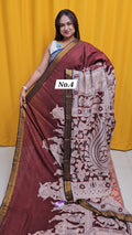 CHANDERI COTTON SILK KALAMKARI SAREE (NO. 4)