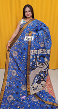 CHANDERI COTTON SILK KALAMKARI SAREE (NO. 6)