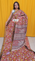 CHANDERI COTTON SILK KALAMKARI SAREE (NO. 17)