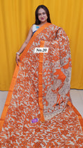 CHANDERI COTTON SILK KALAMKARI SAREE (NO. 20)