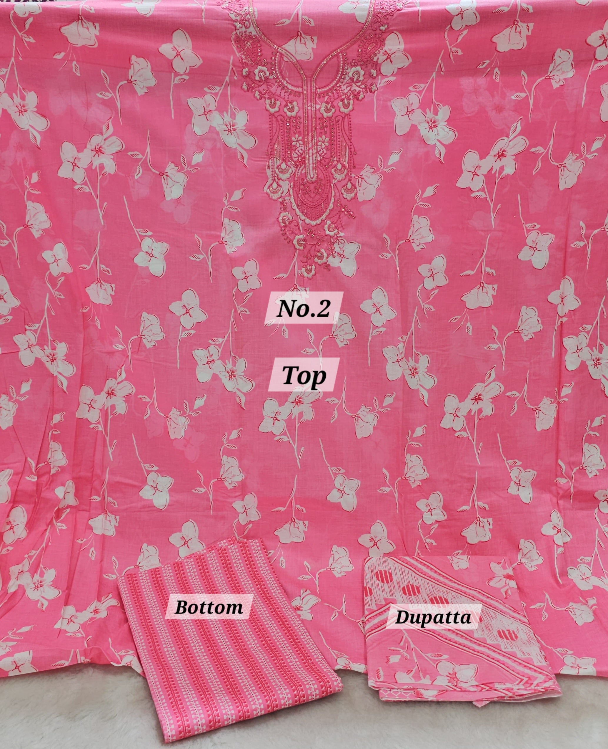 PREMIUM 3PC DRESS MATERIAL (NO. 2)