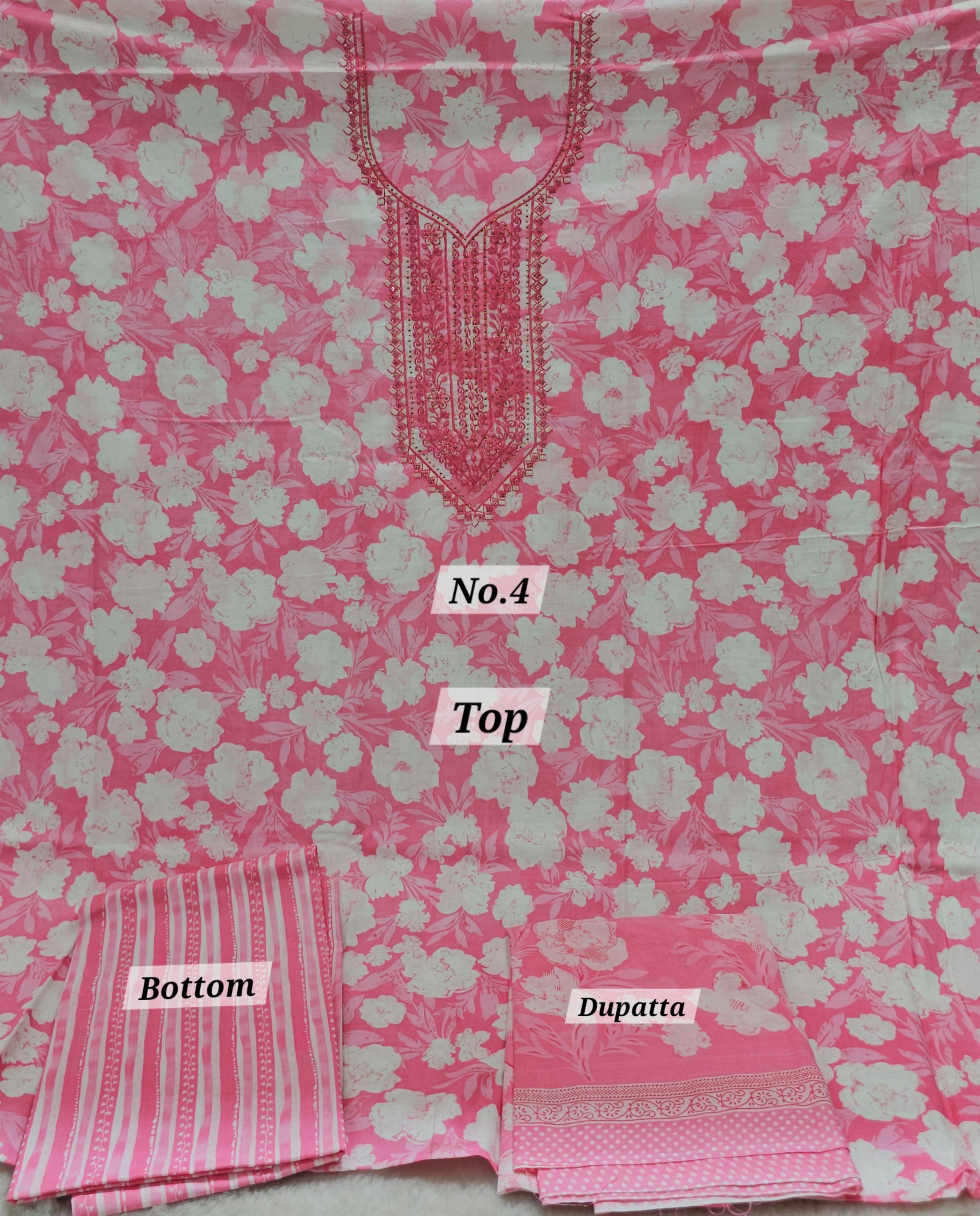 PREMIUM 3PC DRESS MATERIAL (NO. 4)