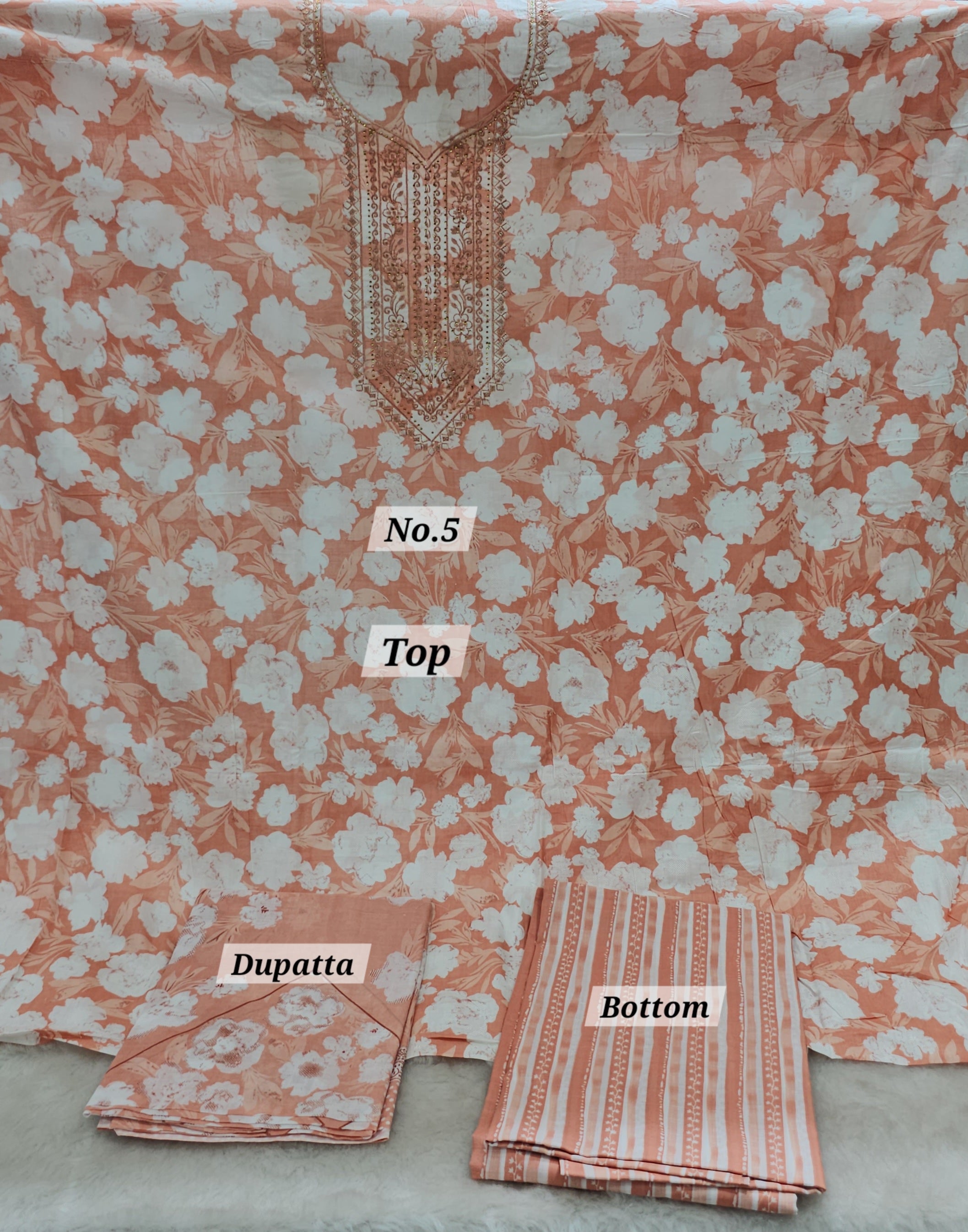PREMIUM 3PC DRESS MATERIAL (NO. 5)