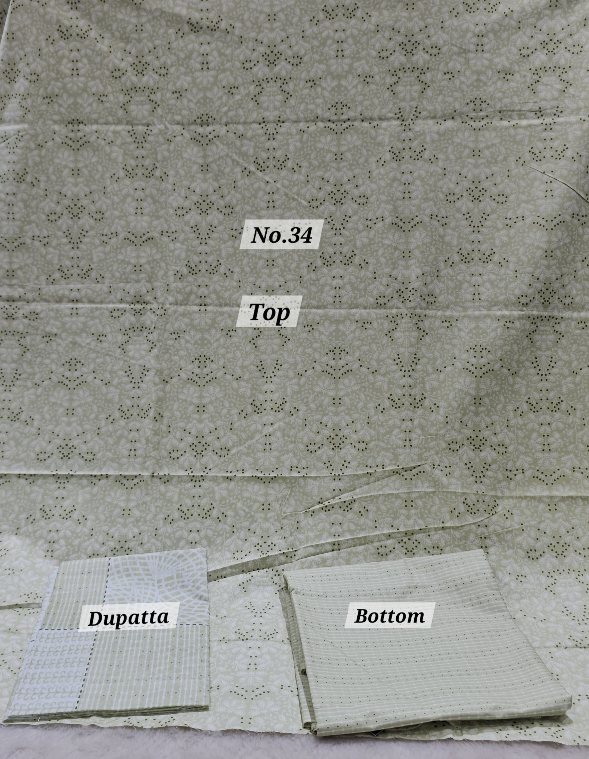 PREMIUM 3PC DRESS MATERIAL (NO. 34)