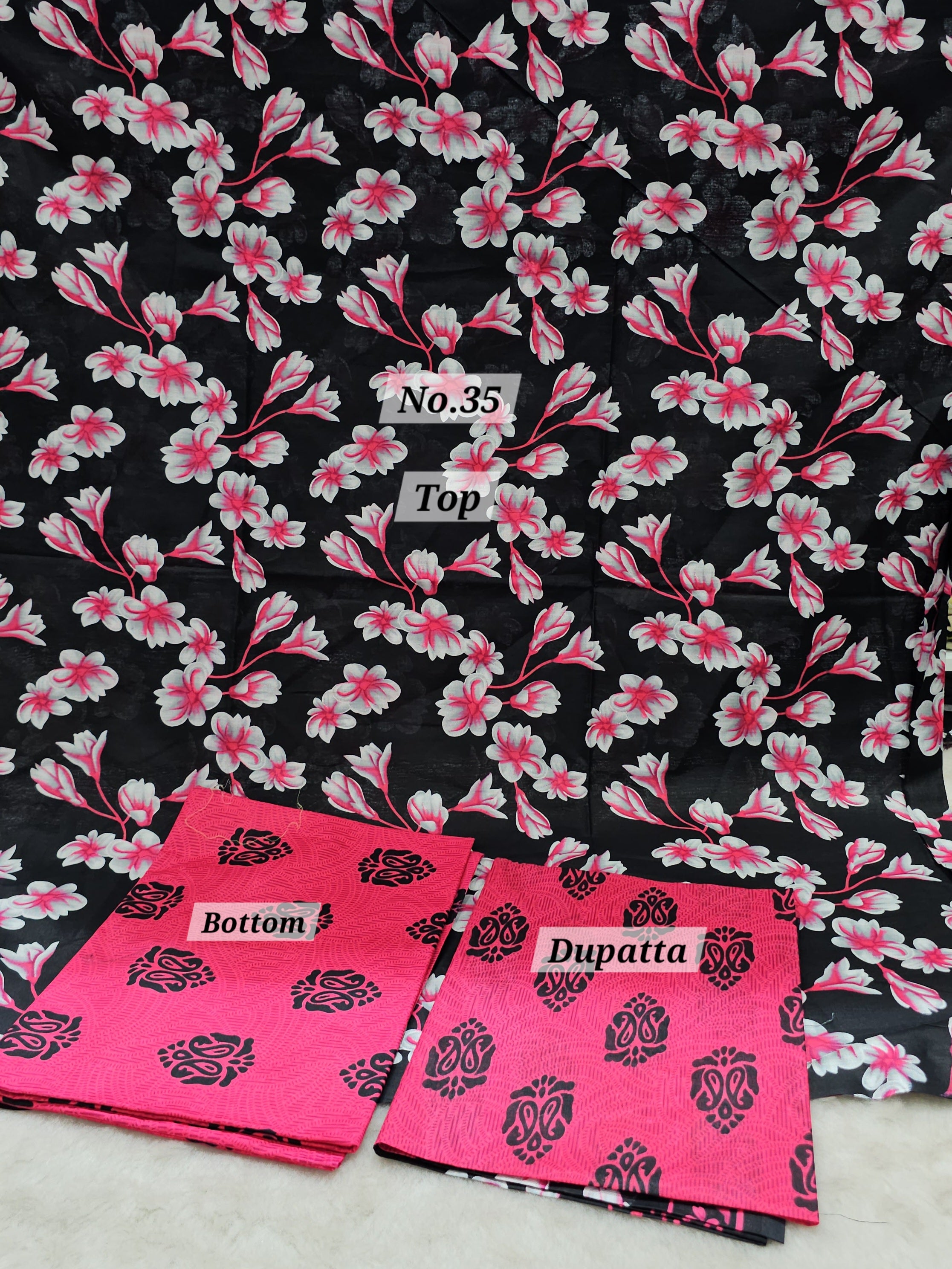 PREMIUM 3PC DRESS MATERIAL (NO. 35)