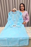 LUCKNOW CHIKANKARI READY MADE (NO .6)