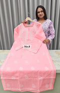 LUCKNOW CHIKANKARI READY MADE (NO .8)