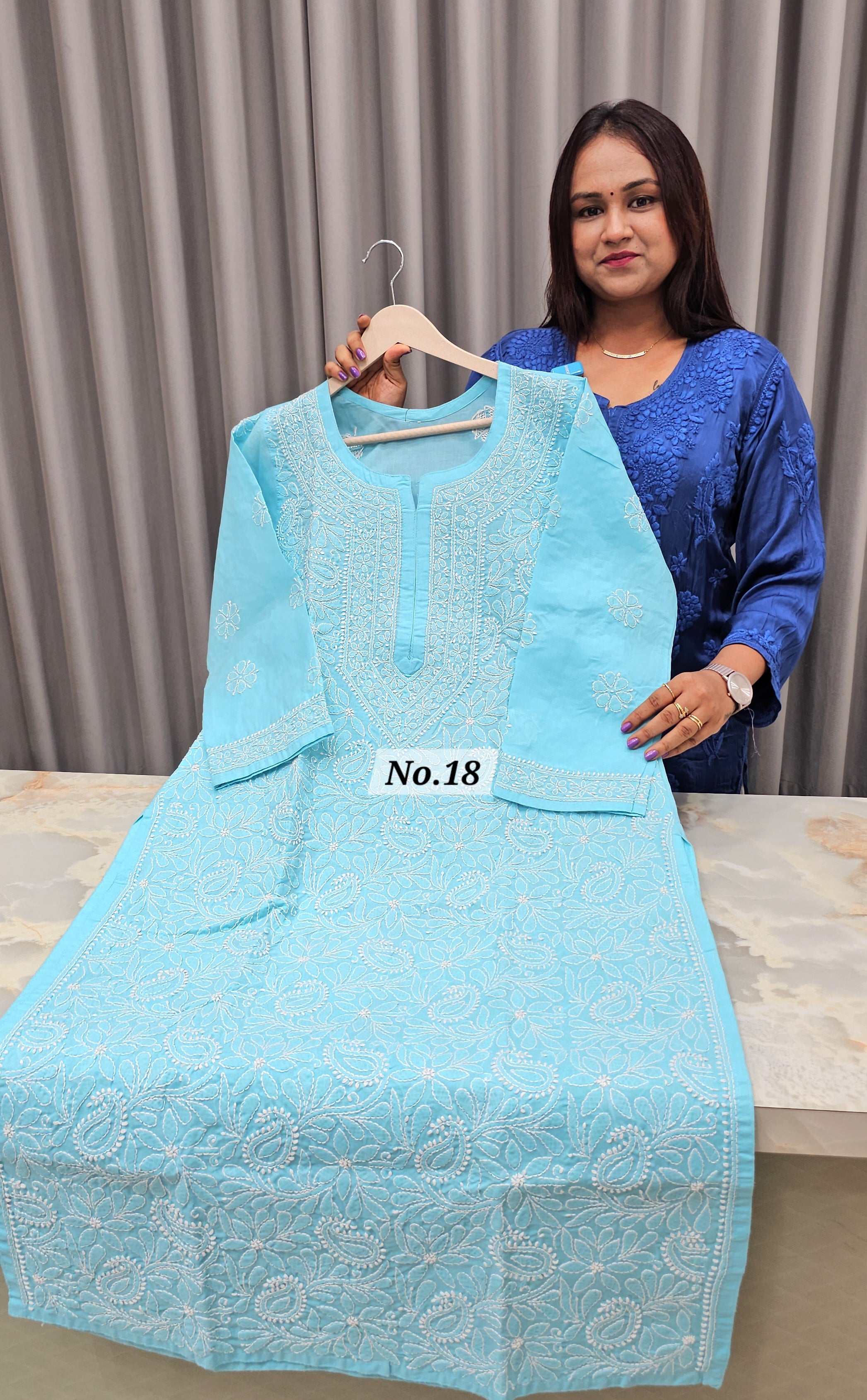 MUKESH WORK  READY MADE KURTI (NO . 18)