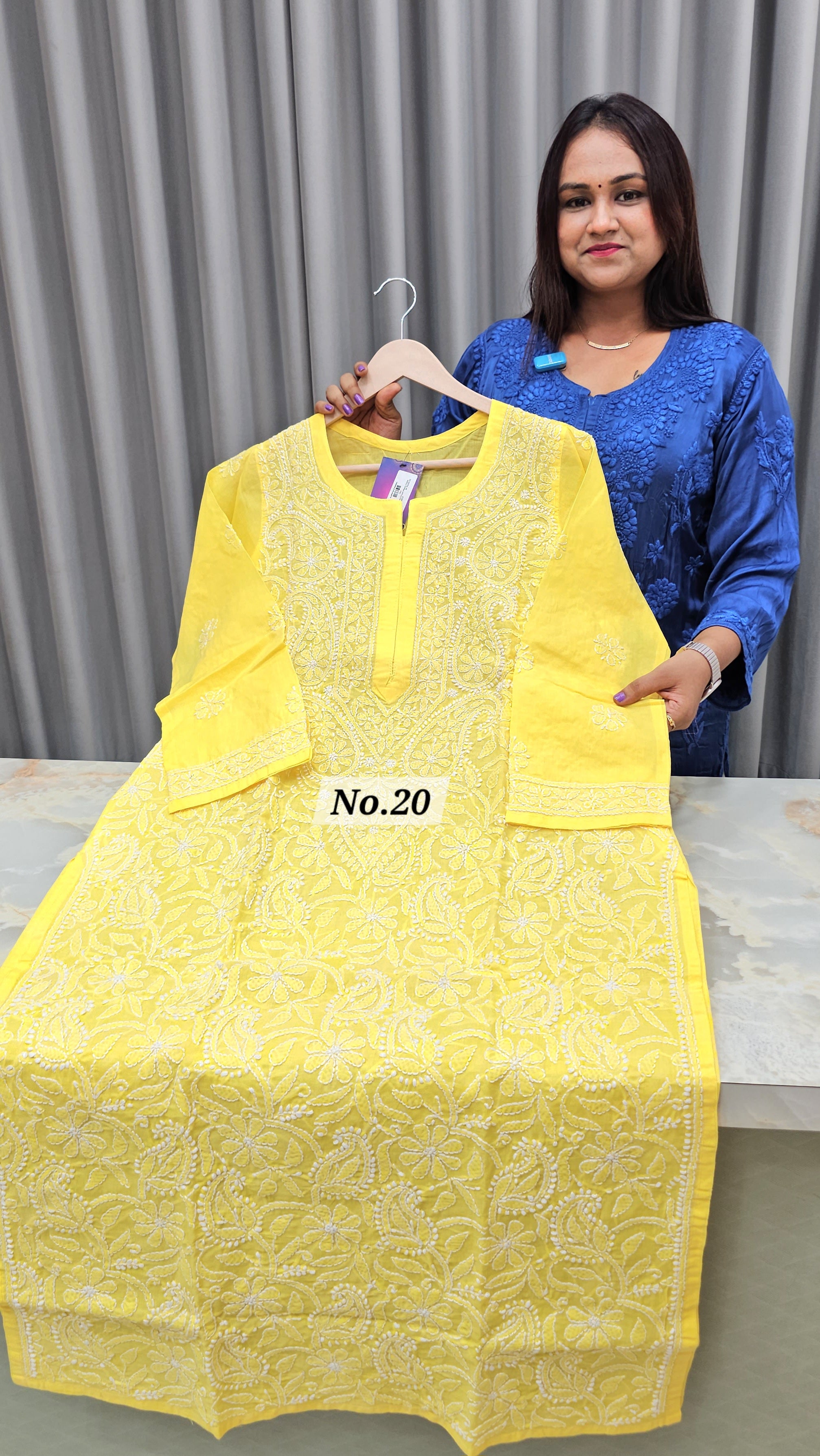 MUKESH WORK  READY MADE KURTI (NO . 20)