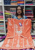 LUCKNOW CHIKANKARI SHORT TOPS {SIZE-42} (NO.48)