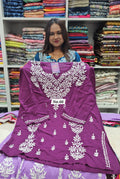 LUCKNOW CHIKANKARI SHORT TOPS {SIZE-44} (NO.66)