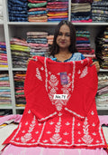 LUCKNOW CHIKANKARI SHORT TOPS {SIZE-44} (NO.71)