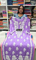 LUCKNOW CHIKANKARI READY MADE KURTI (NO. 26)