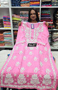 LUCKNOW CHIKANKARI READY MADE KURTI (NO. 27)