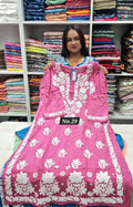 LUCKNOW CHIKANKARI READY MADE KURTI (NO. 29)