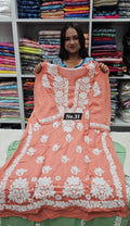 LUCKNOW CHIKANKARI READY MADE KURTI (NO. 31)