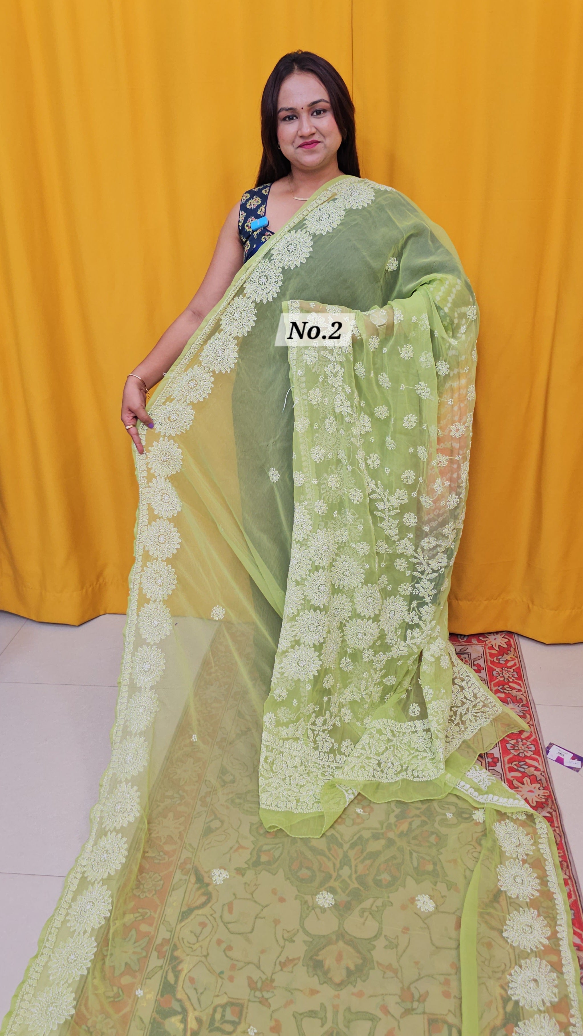 CHIKANKARI SAREE (NO .2)