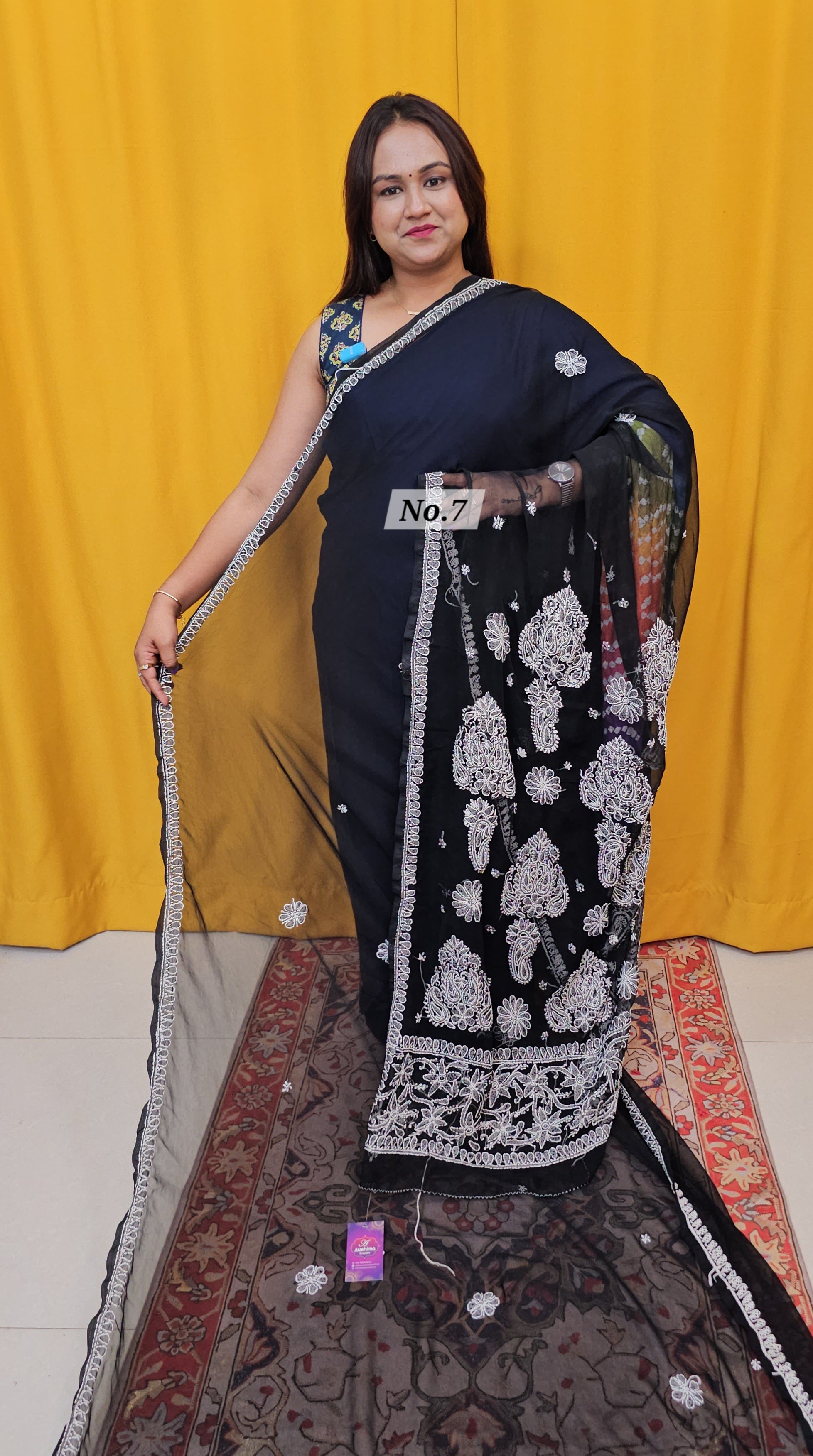 CHIKANKARI SAREE (NO .7)