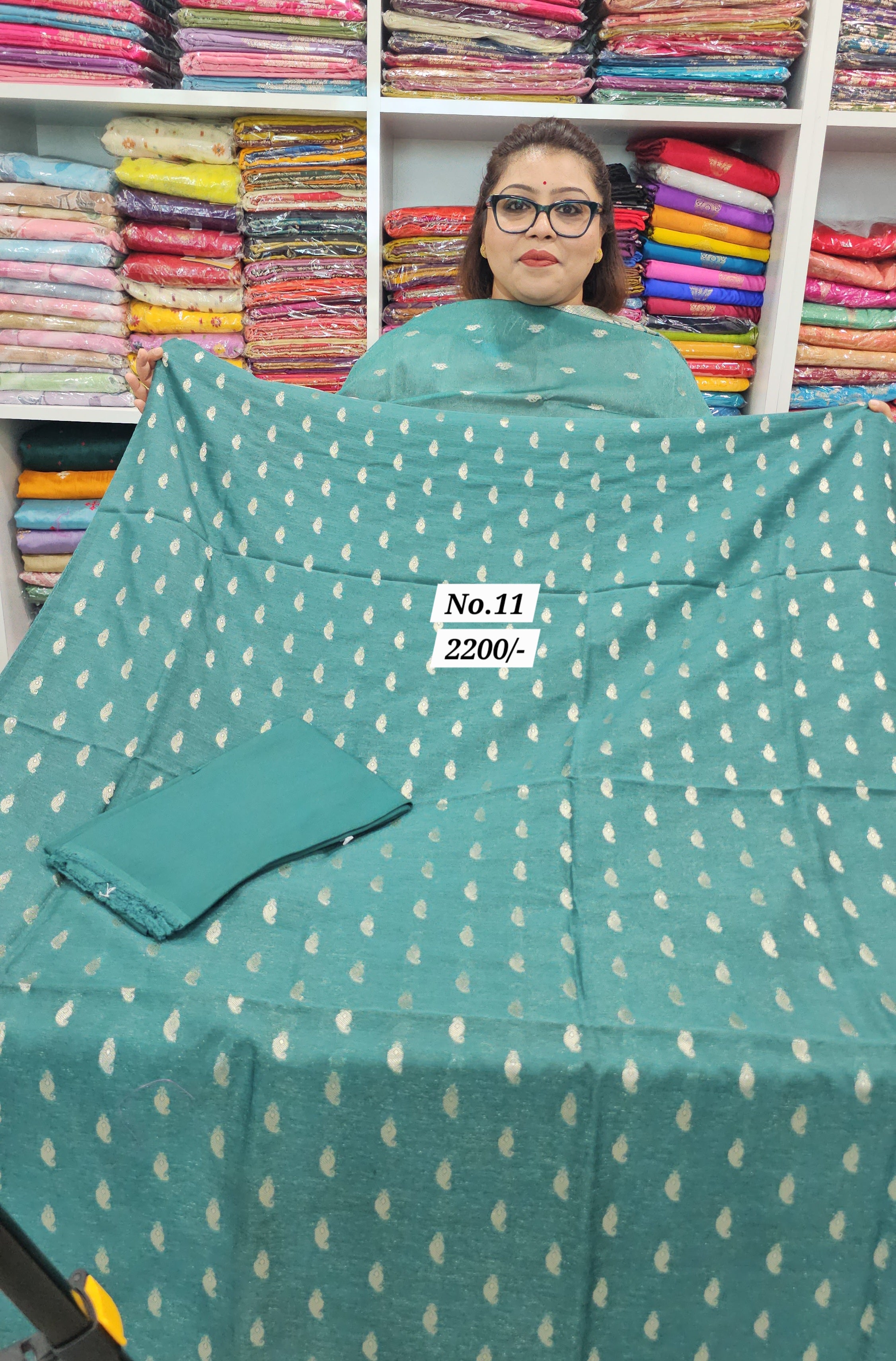 3PC DRESS MATERIAL (NO. 11)