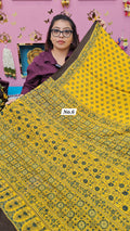 PURE AJRAKH MODAL SAREE {DEFECTIVE} (NO.6)