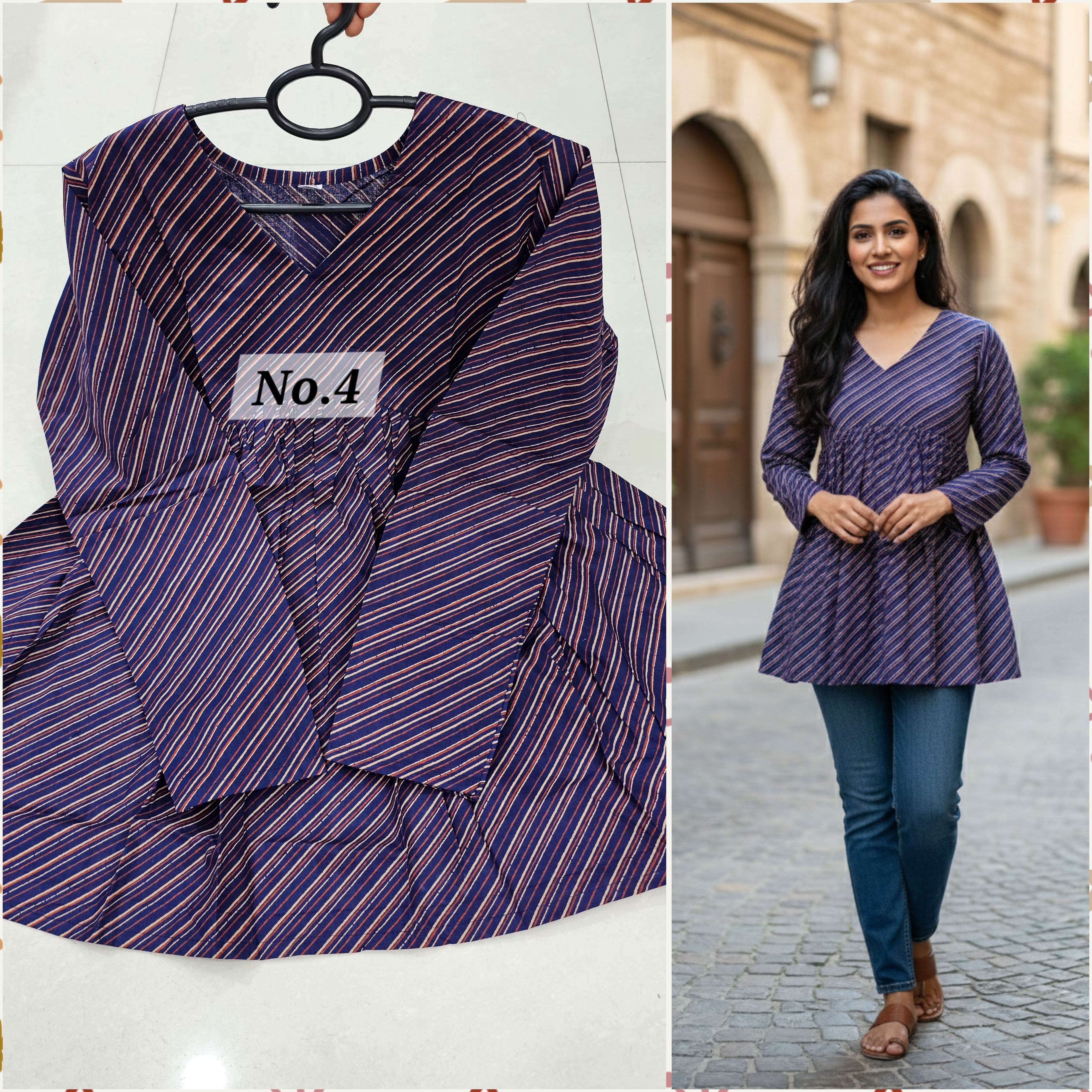 Cotton Short  Top (No. 4)