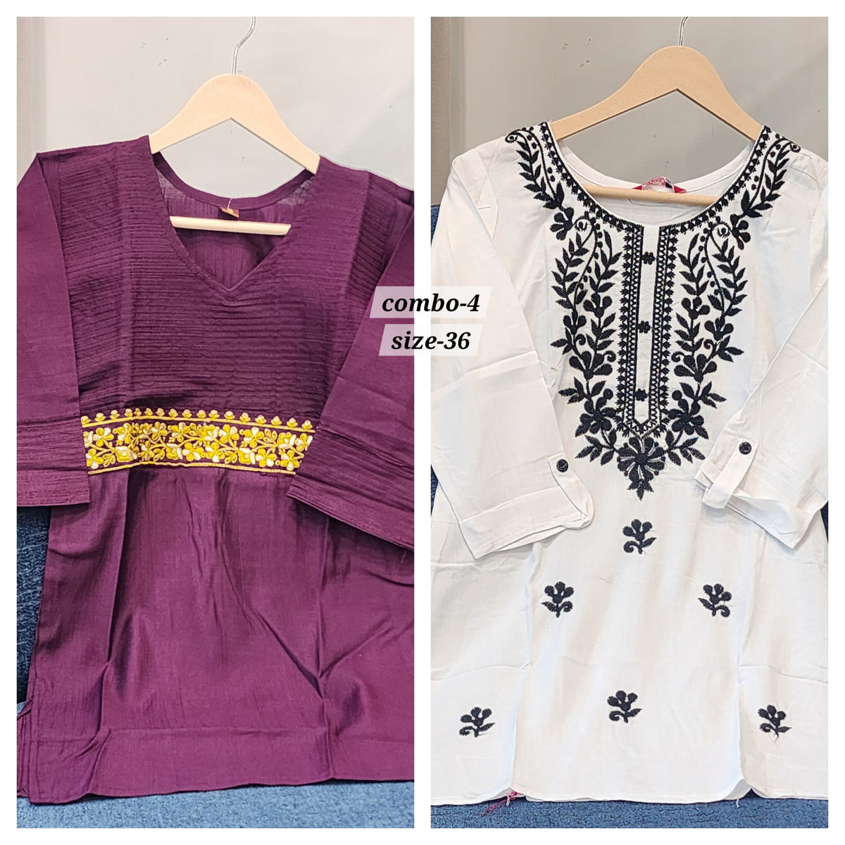 READY MADE SHORT TOP {SIZE- 36} COMBO - 4