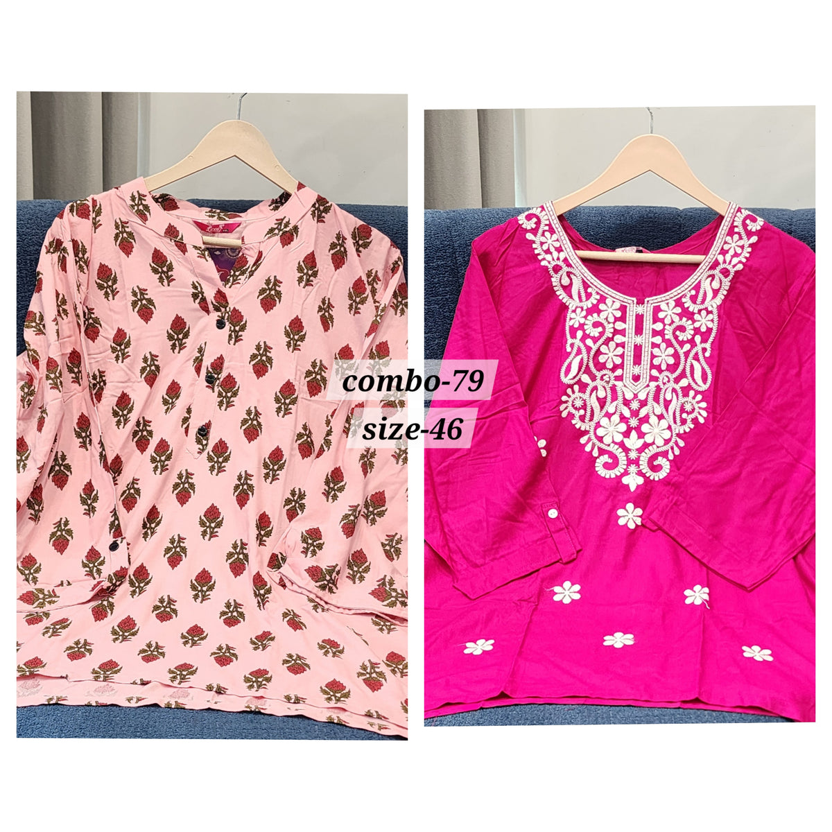 READY MADE SHORT TOP {SIZE- 46} COMBO - 79