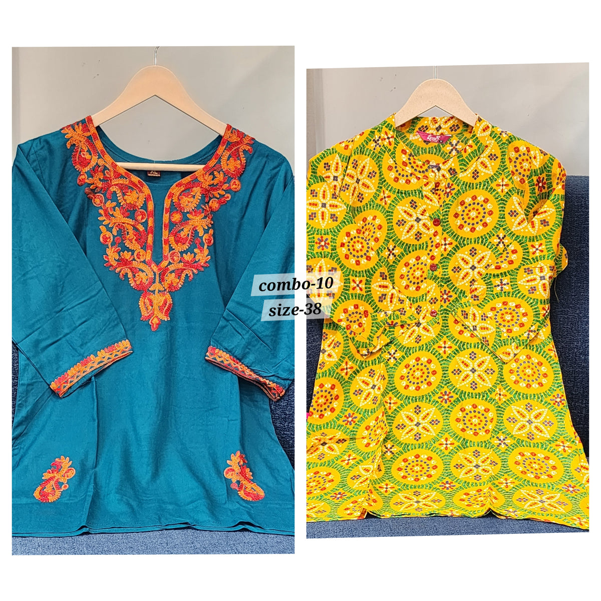 READY MADE SHORT TOP {SIZE- 38} COMBO - 10