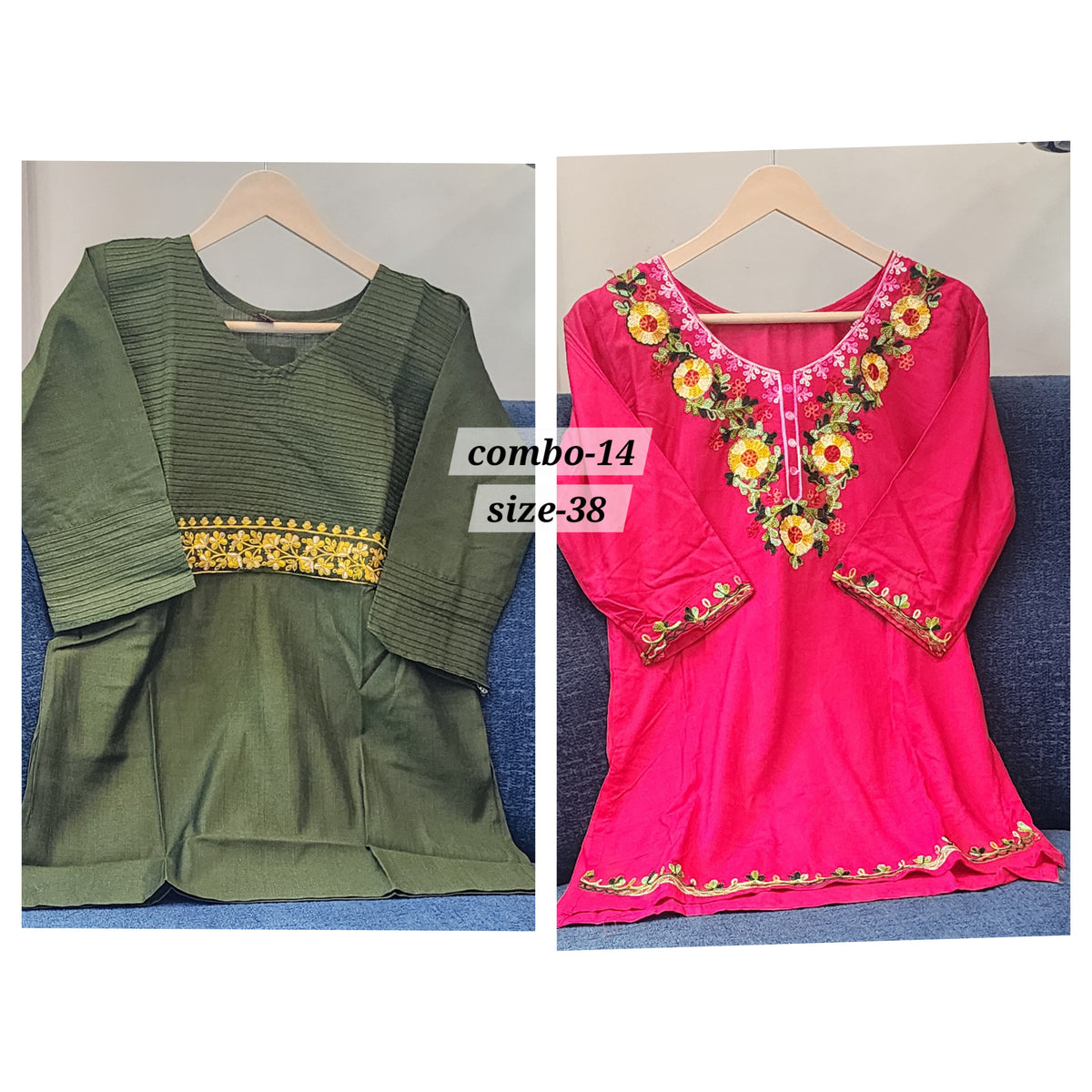 READY MADE SHORT TOP {SIZE- 38} COMBO - 14