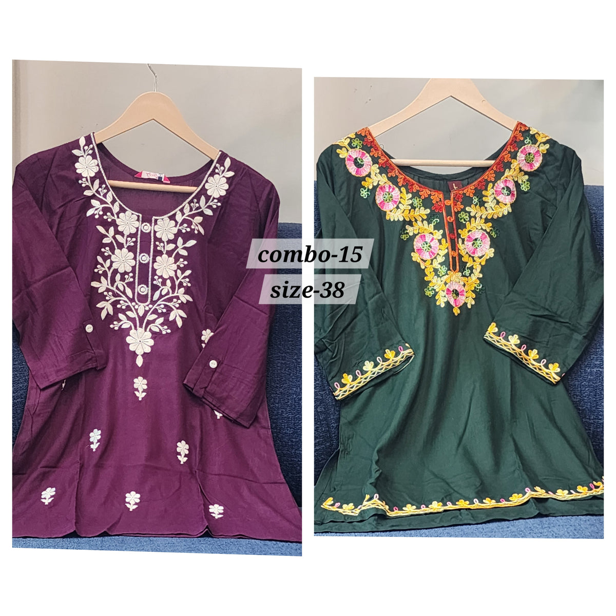 READY MADE SHORT TOP {SIZE- 38} COMBO - 15