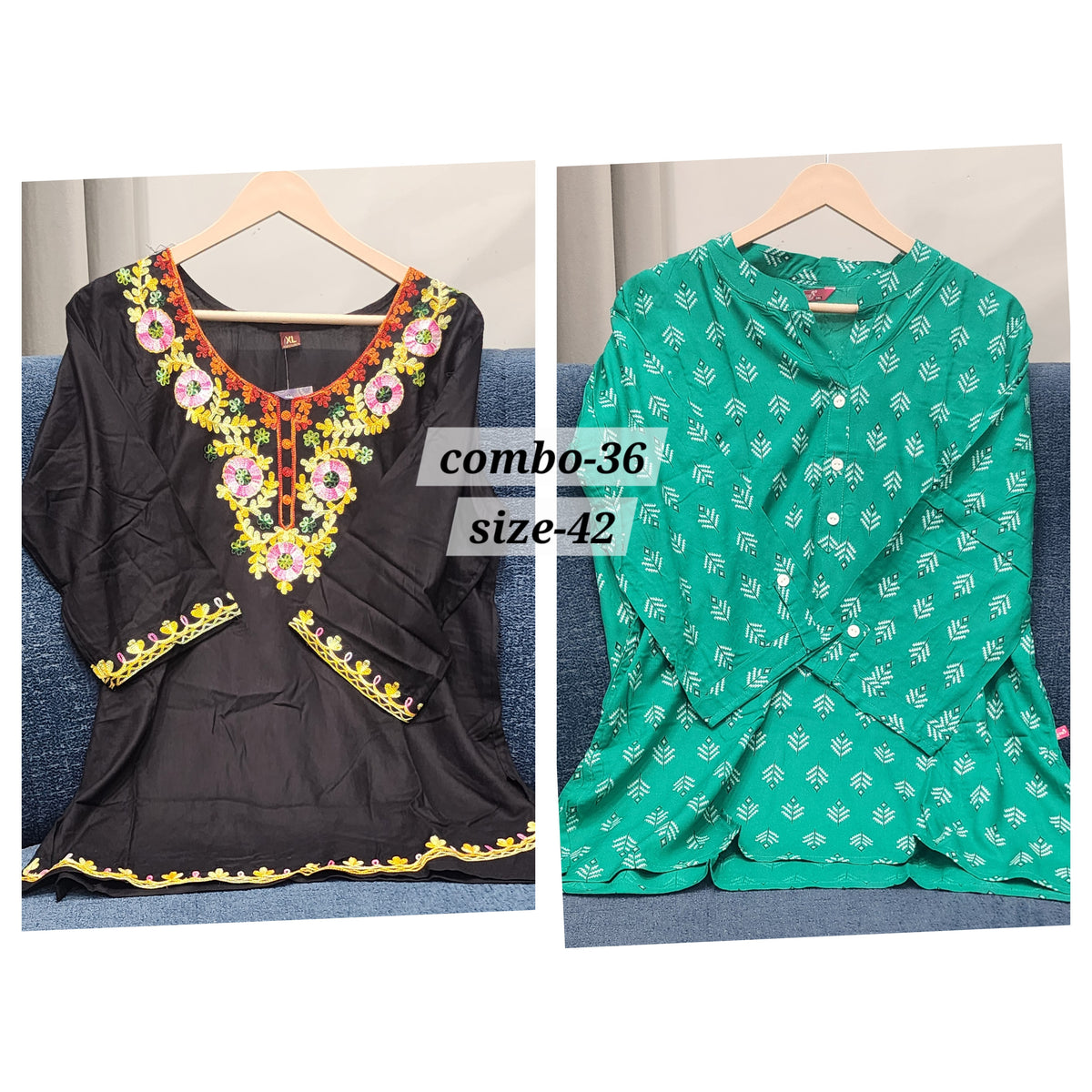 READY MADE SHORT TOP {SIZE- 42} COMBO - 36