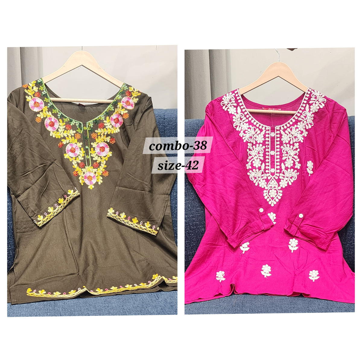 READY MADE SHORT TOP {SIZE- 42} COMBO - 38
