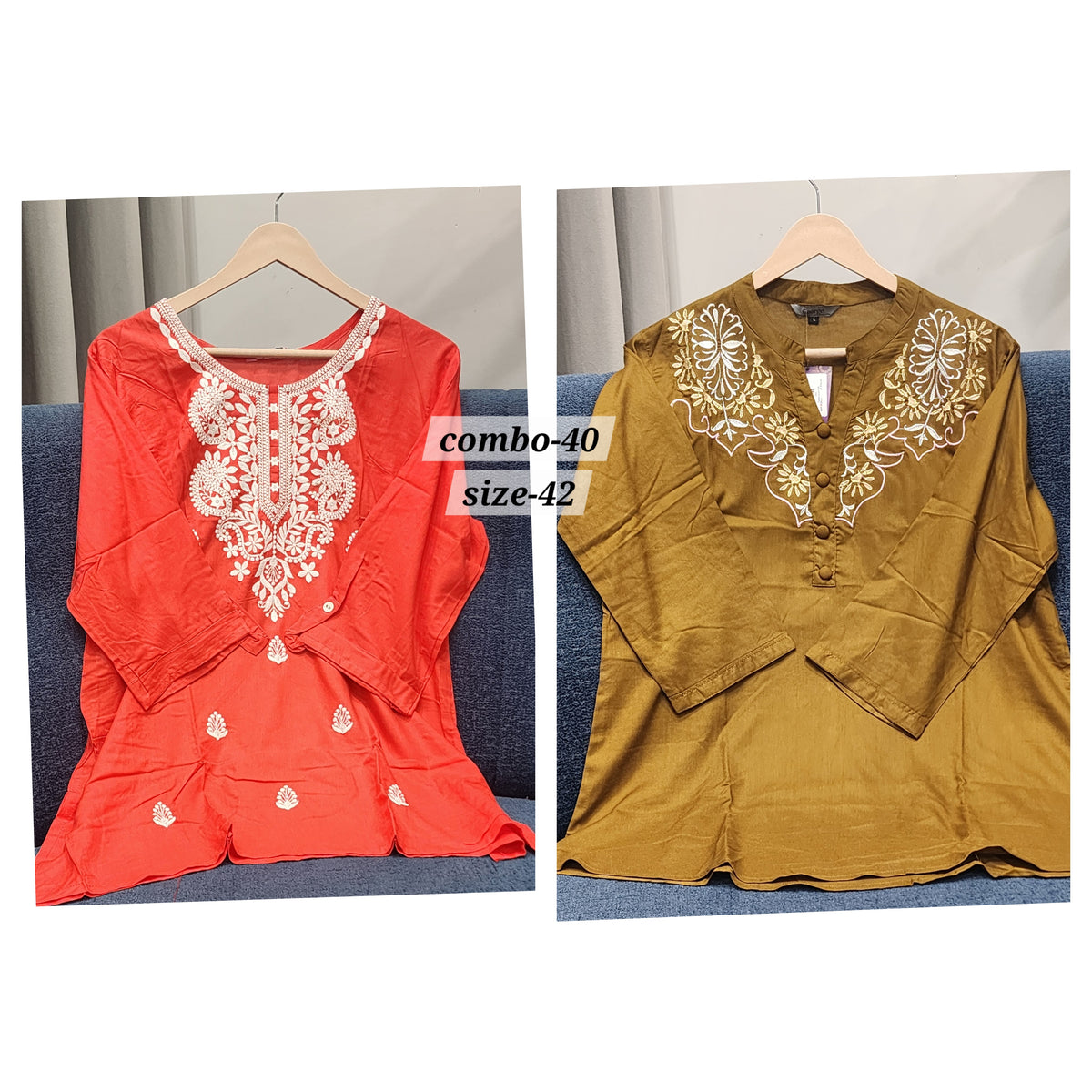 READY MADE SHORT TOP {SIZE- 42} COMBO - 40