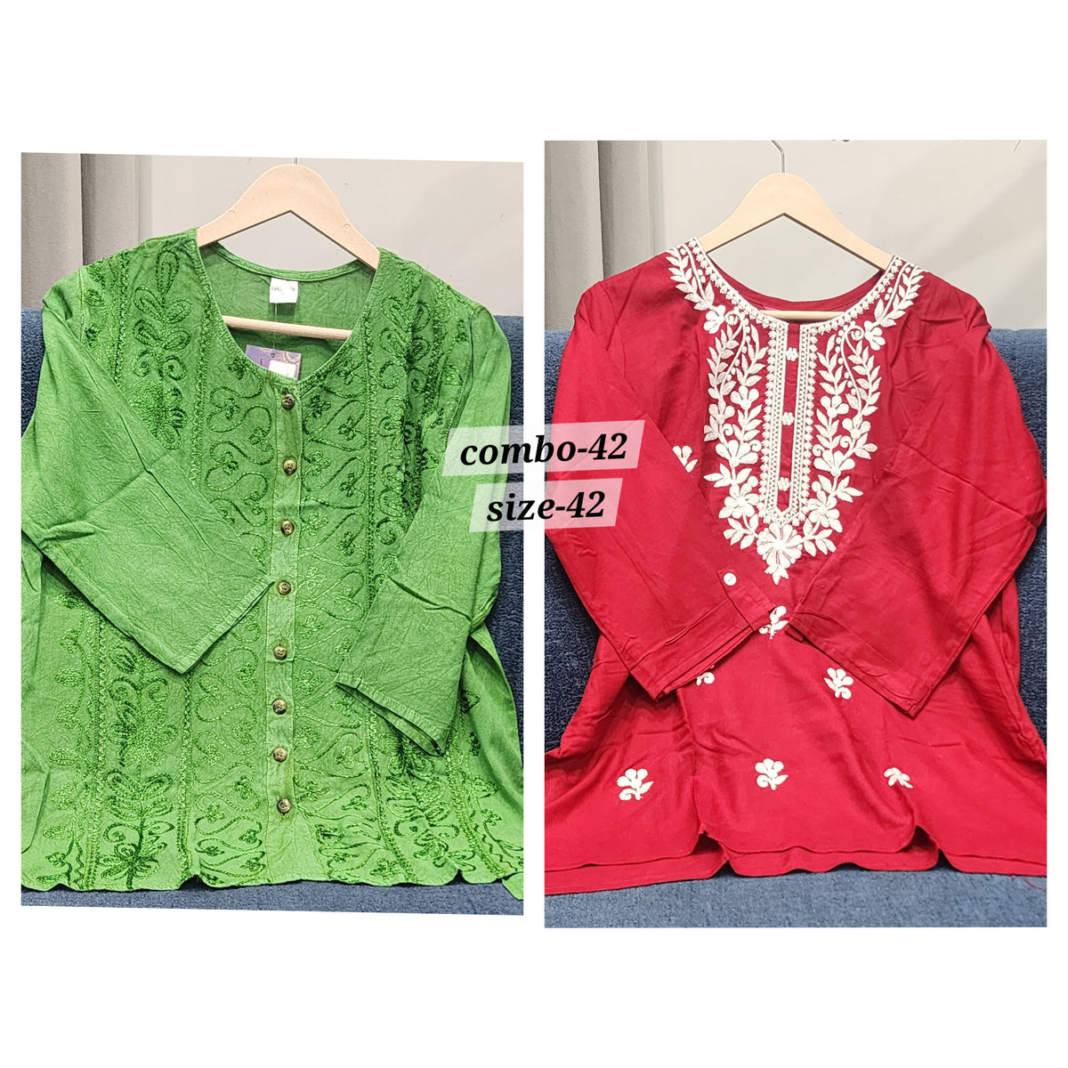 READY MADE SHORT TOP {SIZE- 42} COMBO - 42