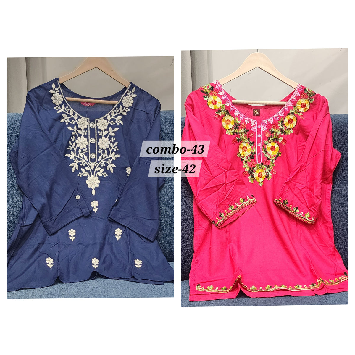 READY MADE SHORT TOP {SIZE- 42} COMBO - 43