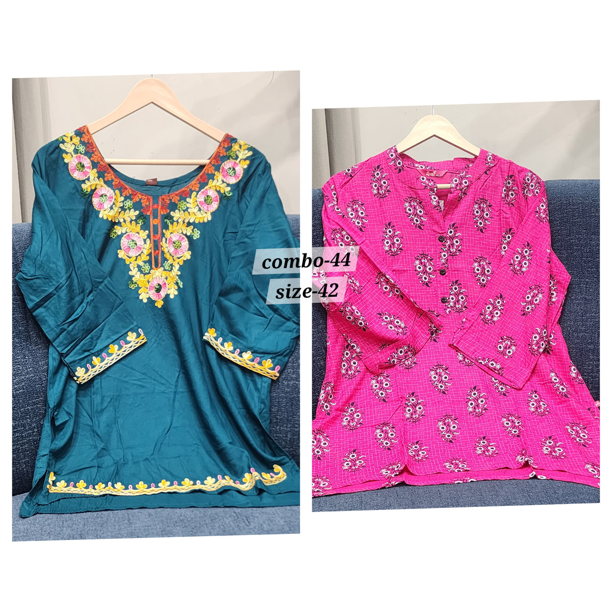 READY MADE SHORT TOP {SIZE- 42} COMBO - 44