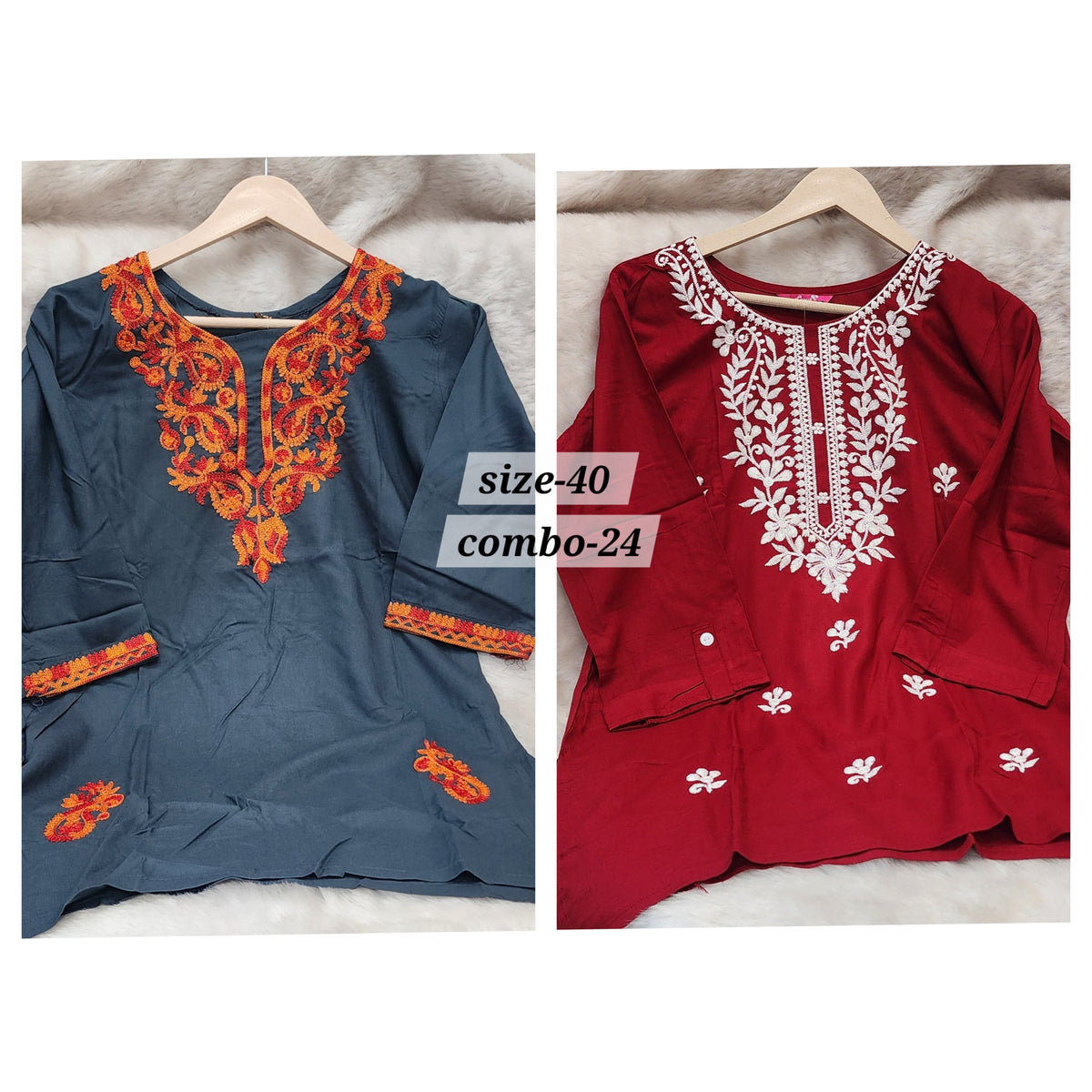 READY MADE SHORT TOP {SIZE- 40} COMBO - 24