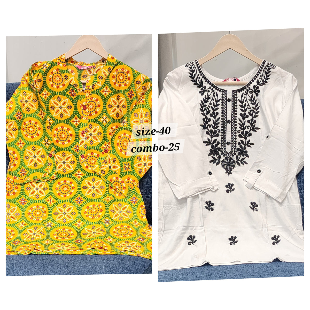 READY MADE SHORT TOP {SIZE- 40} COMBO - 25