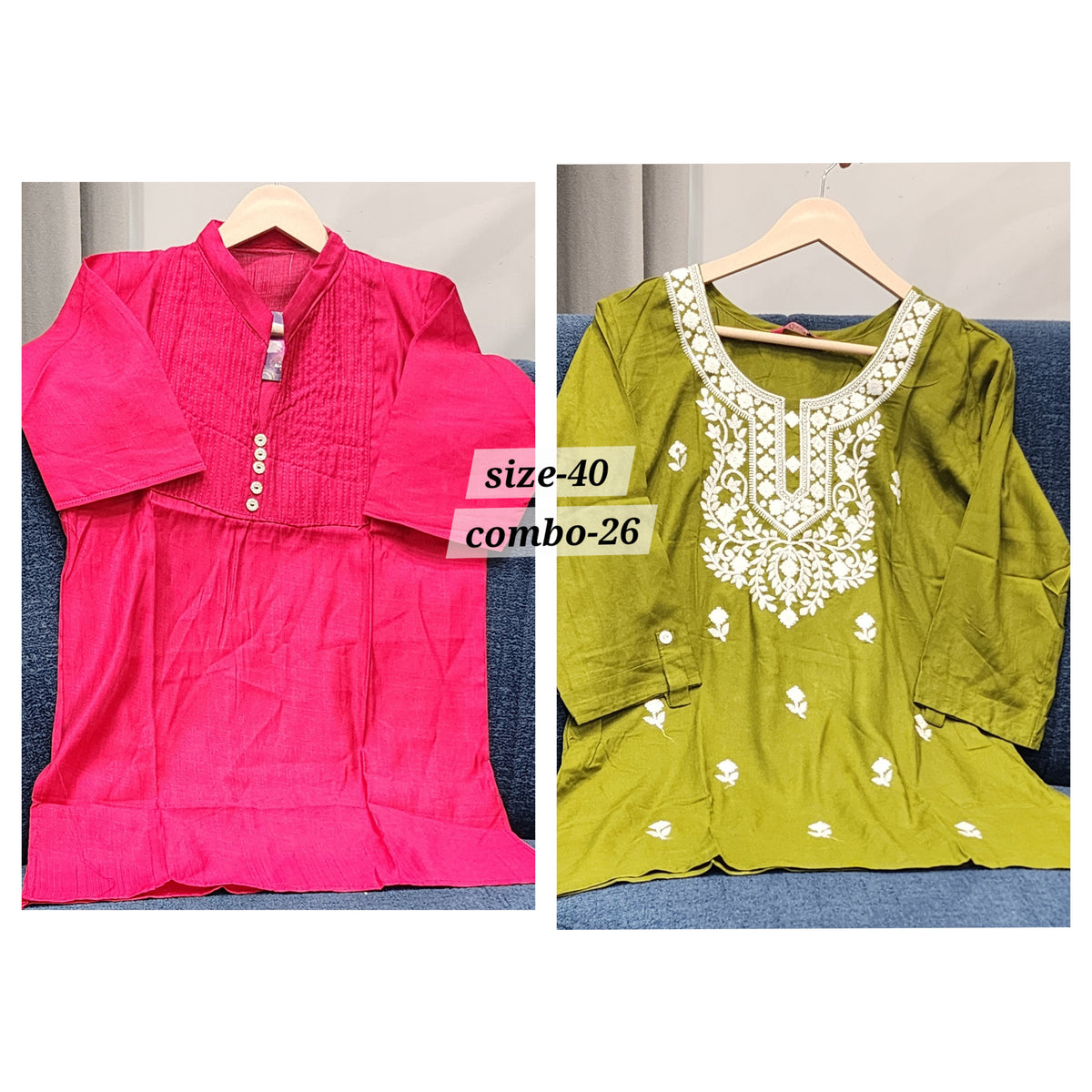 READY MADE SHORT TOP {SIZE- 40} COMBO - 26