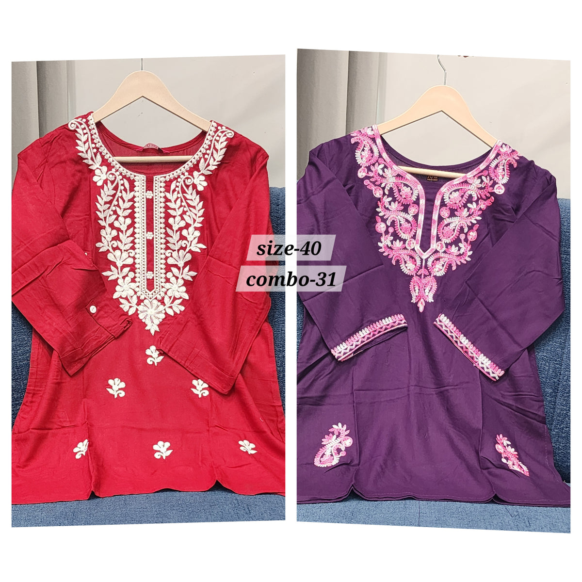 READY MADE SHORT TOP {SIZE- 40} COMBO - 31