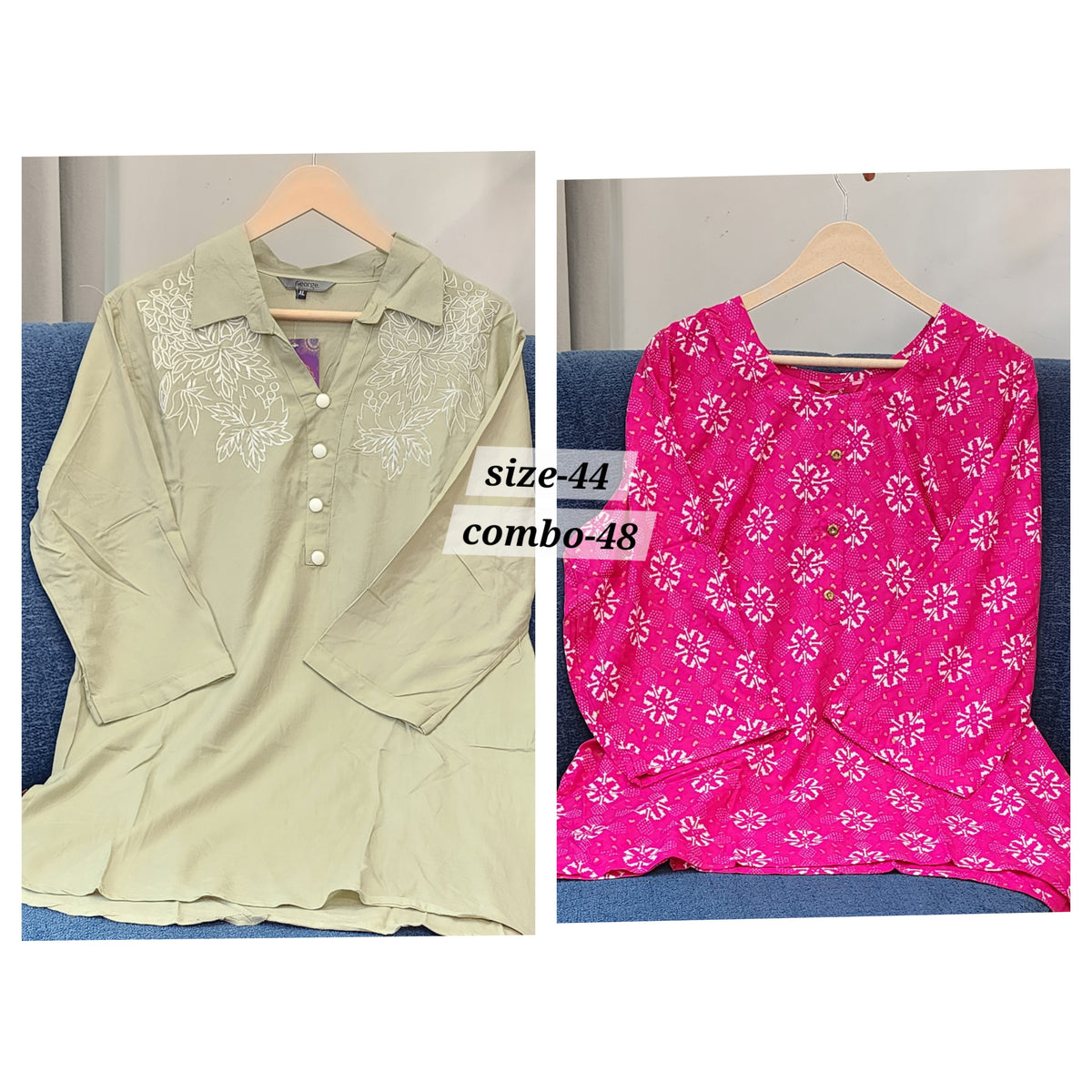 READY MADE SHORT TOP {SIZE- 44} COMBO - 48