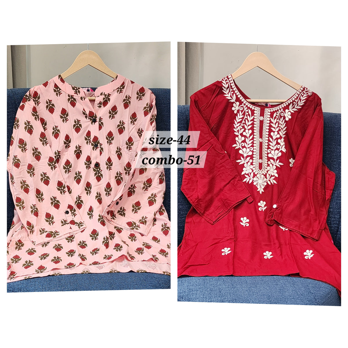 READY MADE SHORT TOP {SIZE- 44} COMBO - 51
