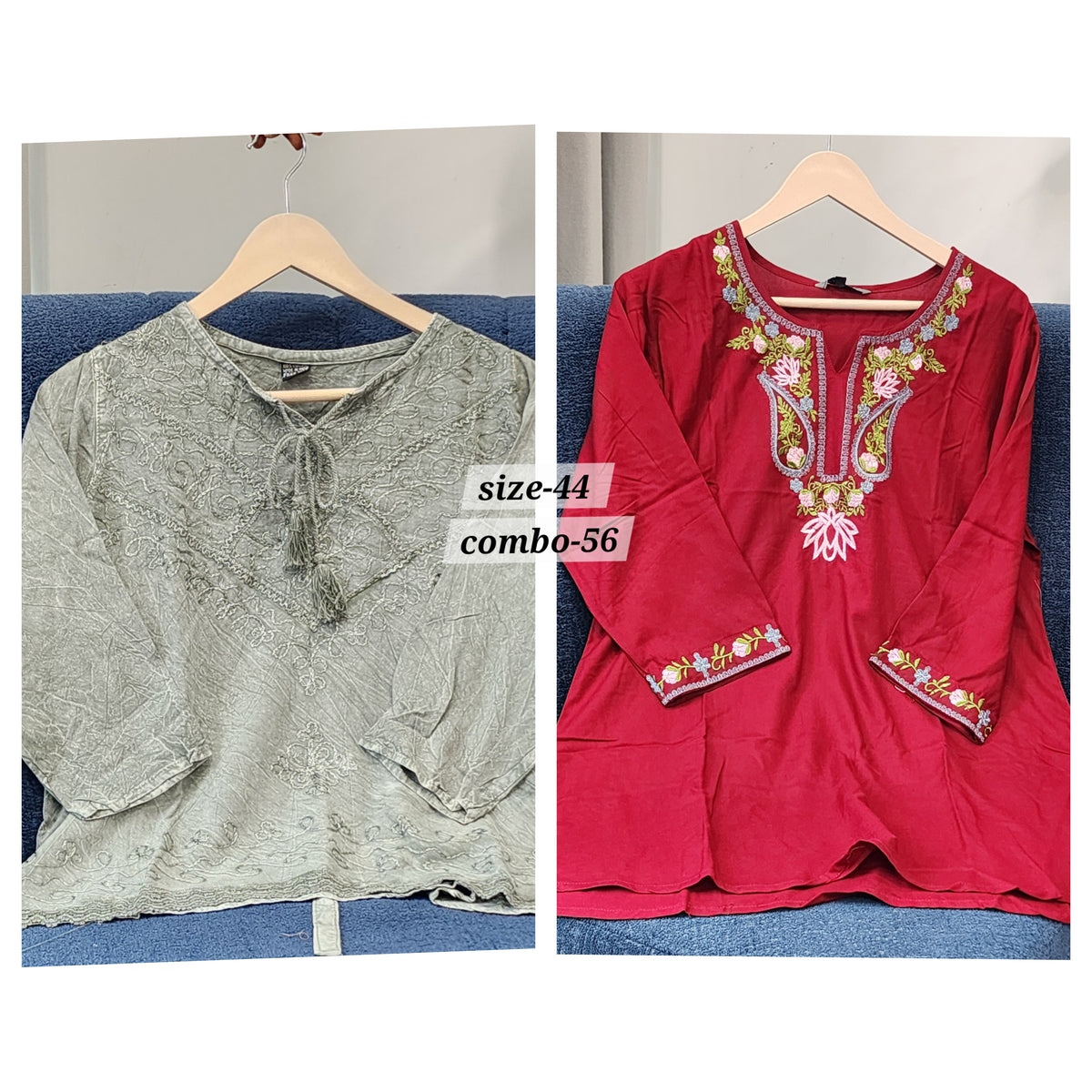 READY MADE SHORT TOP {SIZE- 44} COMBO - 56