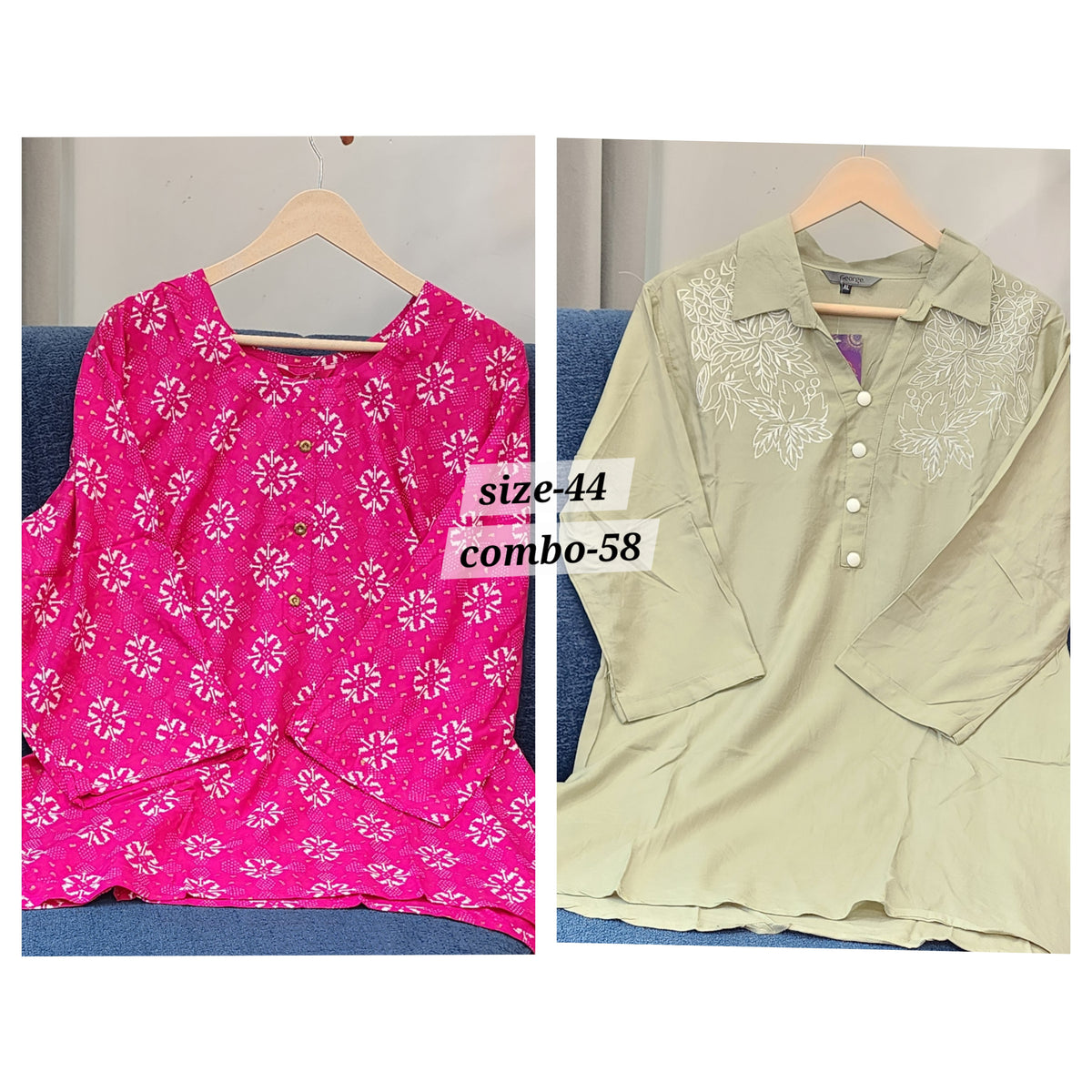 READY MADE SHORT TOP {SIZE- 44} COMBO - 58